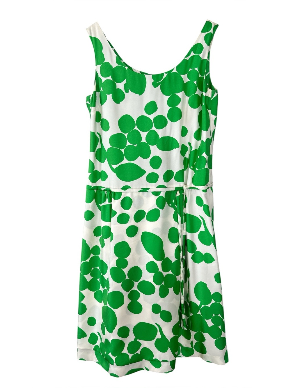 Vintage Barneys New York Abstract Print Silk Dress - Picture 2 of 11